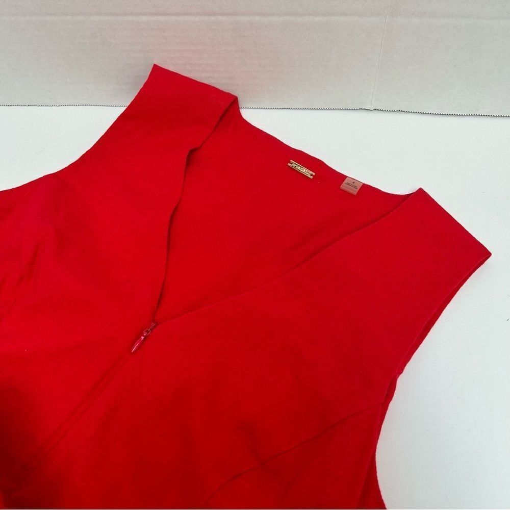 T Tahari Red Jumpsuit